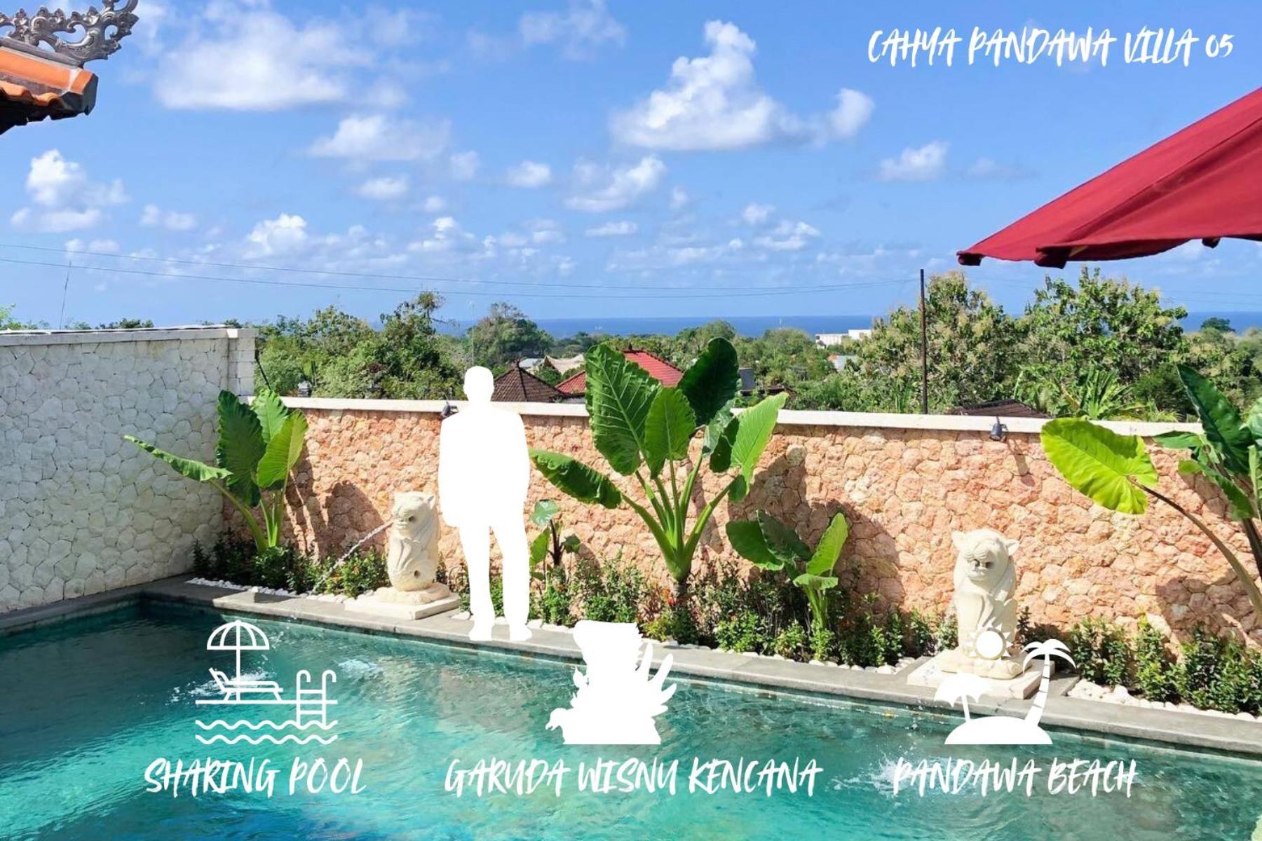 Cahya Pandawa Villa 5 ウンガサン エクステリア 写真